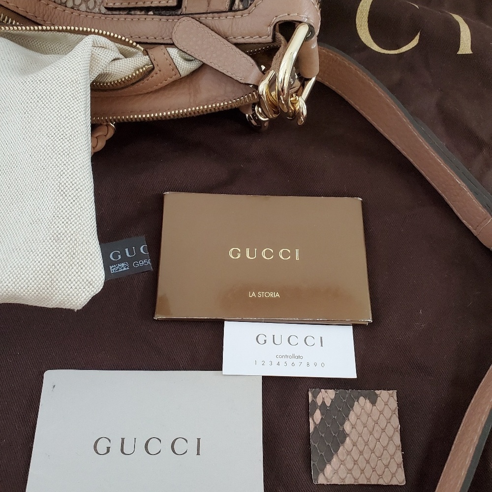 Gucci Bella python purse - Picture 6 of 6